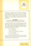 Страница каталога Petrof, 1955 год