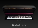 Пианино Weinbach Black Matt 116 #2