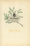 Страница каталога Petrof, 1955 год