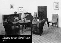 Мебель в интерьере, созданный Ronisch, 1948 год